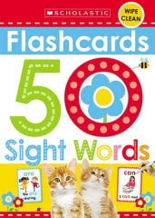 50 Sight Words Flashcards: Scholastic Early Learners