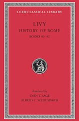 L 332 History of Rome, Vol XII, Books 40-42