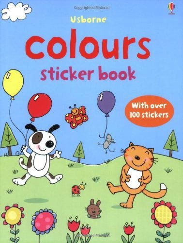 First Sticker Book Colours