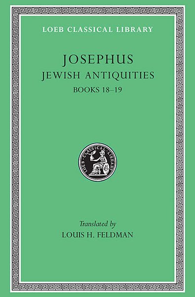 L 433 Vol XII, Jewish Antiquities, Vol VIII, Books 18-19