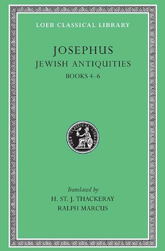 L 490 Vol VI, Jewish Antiquities, Vol II, Books 4-6