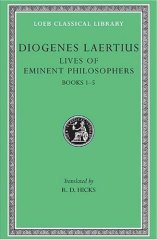 L184 Lives of Eminent Philosophers, Vol I, Books 1-5