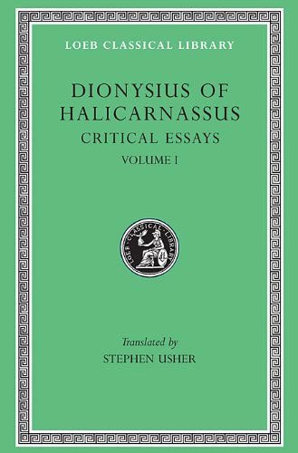 L 465 Critical Essays, Vol I