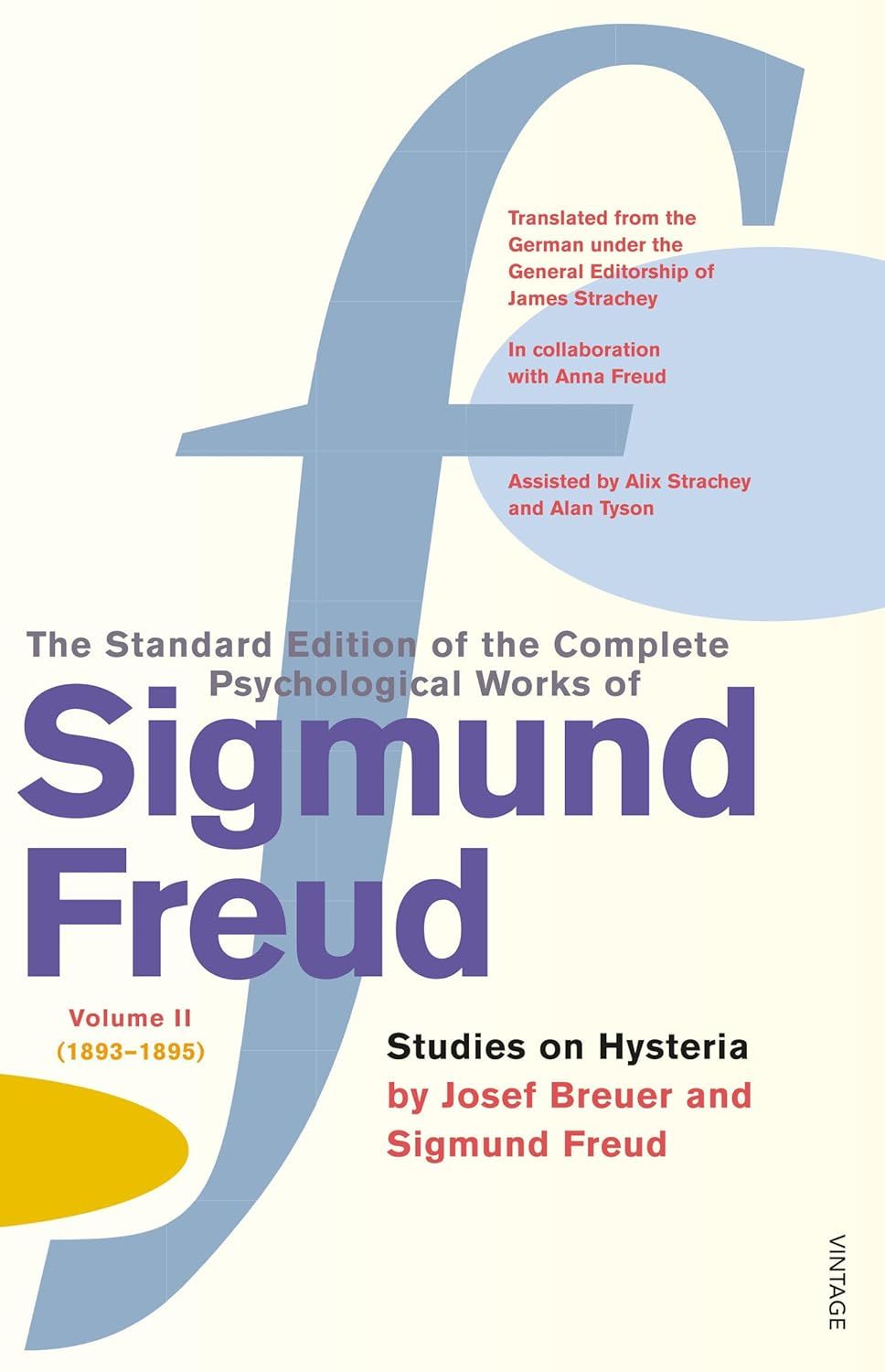 Comp Psychological Works of Sigmund Freud: v.2