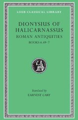 L 364 Roman Antiquities, Vol IV, Books 6.49-7
