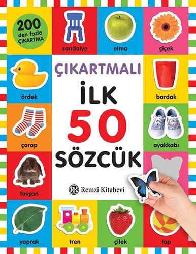 Çıkartmalı İlk 50 Sözcük