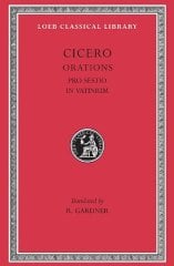 L 309 Vol XII, Pro Sestio. In Vatinium