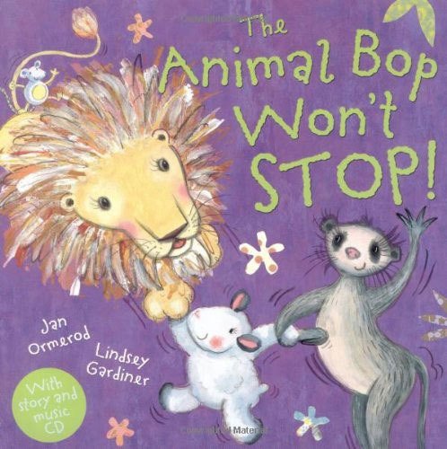 Animal Bop Won't Stop with audio CD