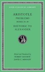 L 317 Vol XVI, Problems, Vol II, Books 20-38. Rhetoric to Alexander