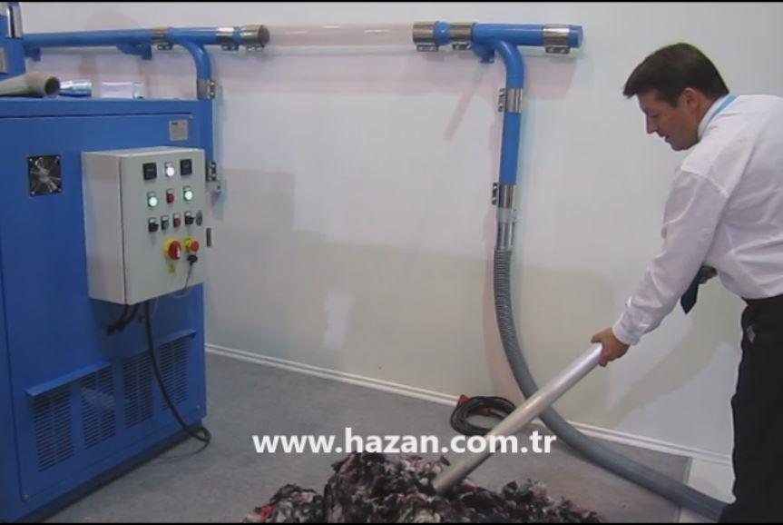 SB 75 Merkezi Sistem Tekstil Vakumu