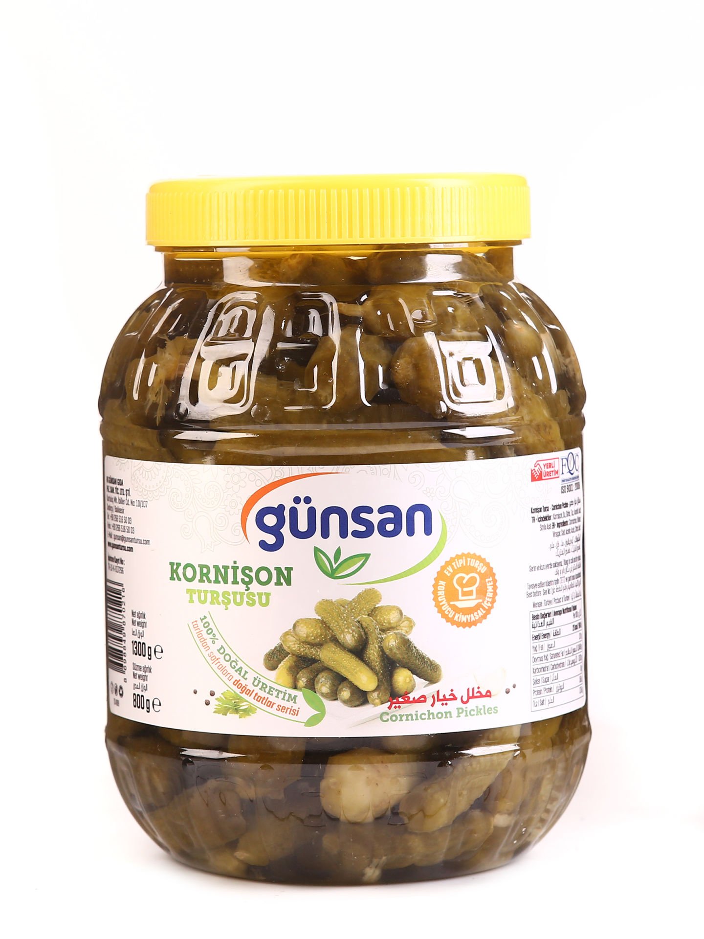 1.3 kg Kornişon Turşu