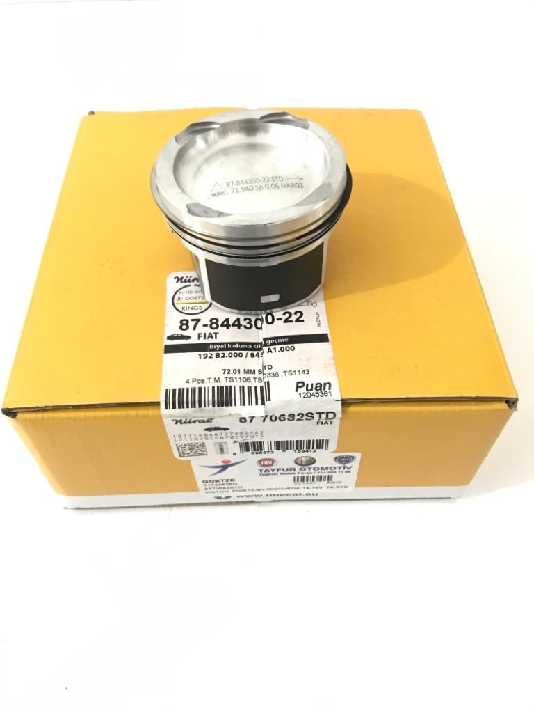 Piston Sekman | Fiat Punto Stilo Doblo III 500 Idea Egea 1.4 - 16V Takım