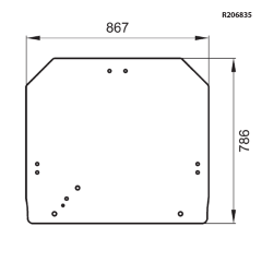 John Deere 5055E Arka Camı