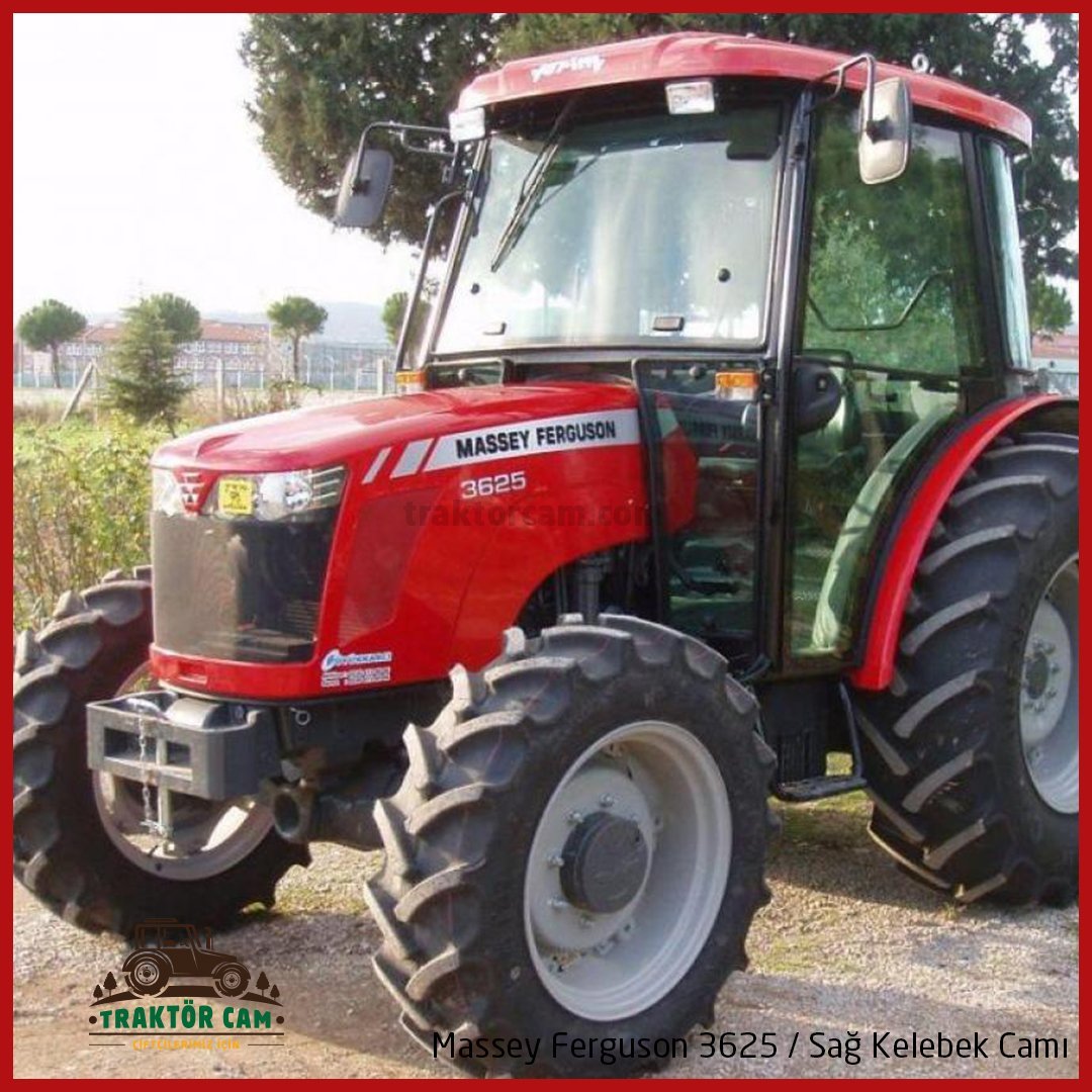 Massey Ferguson 3625 Sağ Kelebek Camı