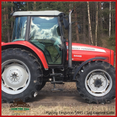 Massey Ferguson 5445 Sağ Kelebek Camı