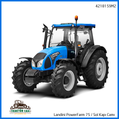 Landini PowerFarm 75 Sol Kapı Camı