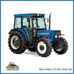 New Holland 5656S Arka Cam