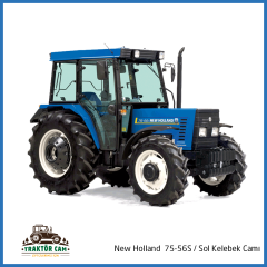 New Holland 7556S Sol Kelebek Camı