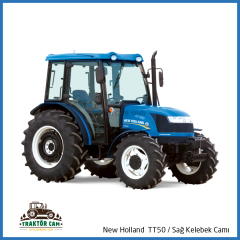 New Holland TT50 Sağ Kelebek Camı