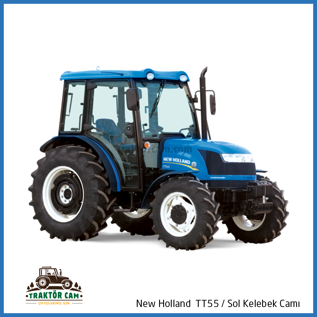 New Holland TT55 Sol Kelebek Camı