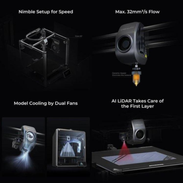 Creality K1 Max High Speed 3D Yazıcı