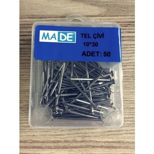 Made Tel Çivi 10X30 Mm 1 Kutu 50 Adet ST-44