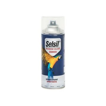 Selsil Sprey Boya Gümüş Gri Ral7001 400ml