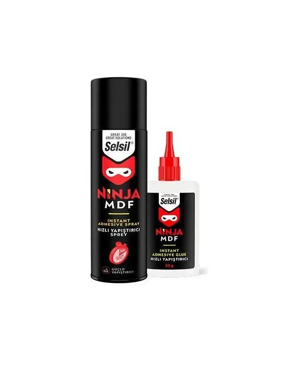 Selsil Ninja Hızlı Yapıştırıcı 100gr+400ml Mdf Kıt