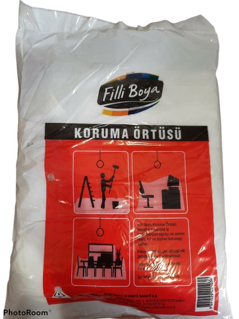 Filli Boya Koruma Örtüsü (4x12.5) 50m2