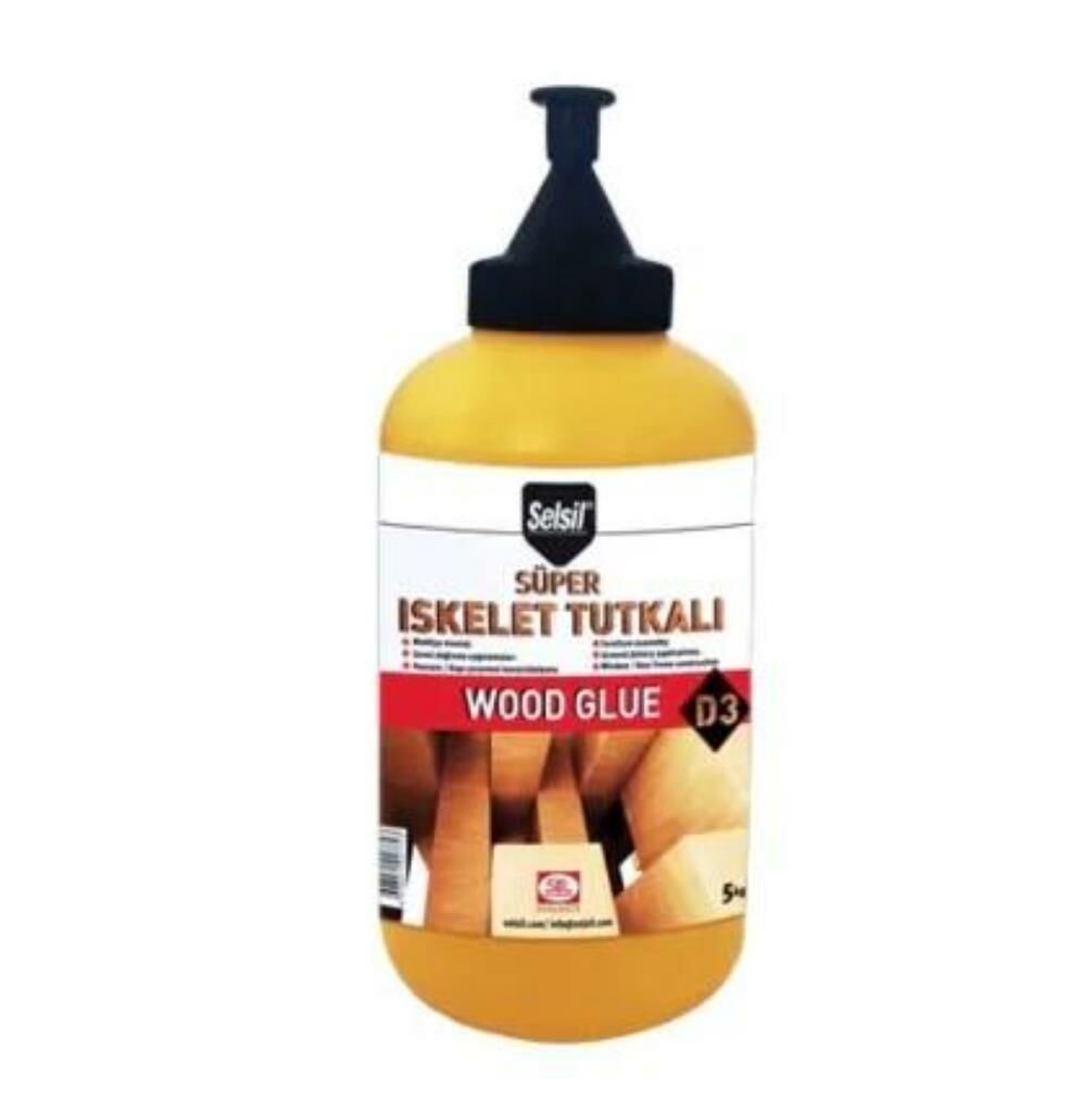 Selsil Süper İskelet Ahşap Tutkalı Wood Glue 1 Kg.