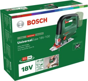 Bosch UniversalSaw 18V-100 Solo Akülü Dekupaj Testere