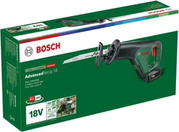 Bosch AdvancedRecip 18 Solo Akülü Tilki Kuyruğu