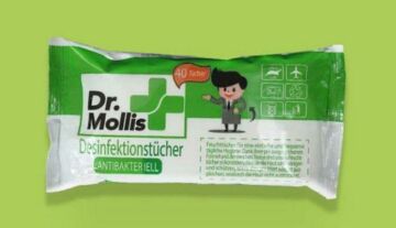 Dr. Mollis Antibakteriyel Islak Mendil 40 lı Paket