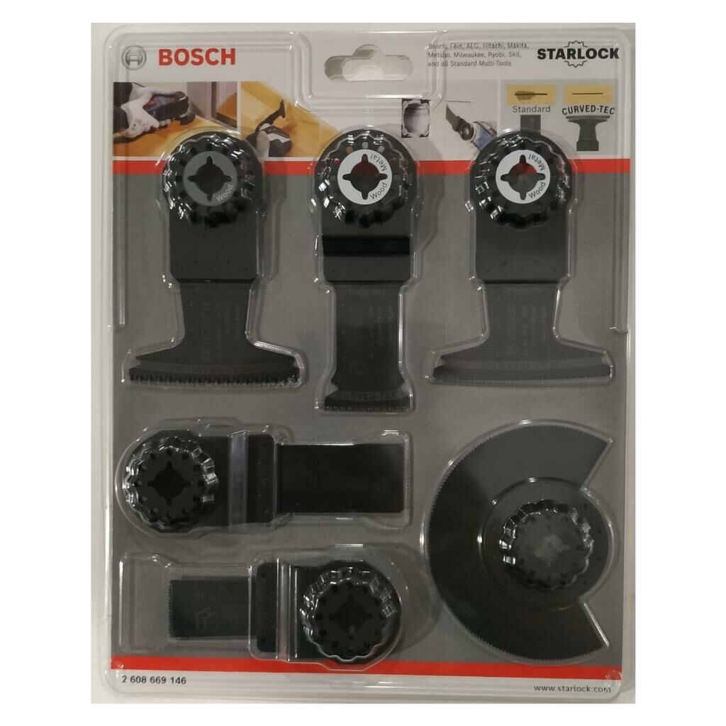 Bosch Starlock Testere Ağzı Ahşa-Metal Seti 9 Prç.