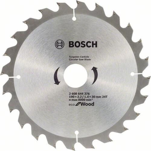 Bosch Optiline Eco 190x30 mm 24 Diş Daire Testere Bıçağı - 2608644376