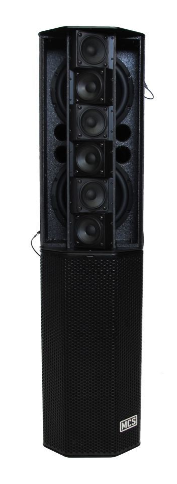 MCS M1 SET 1400w Aktif Kompakt Modüler Vertical Array Hoparlör Sistemi