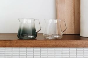 FELLOW MIGHTY SMALL GLASS CARAFE – SMOKED