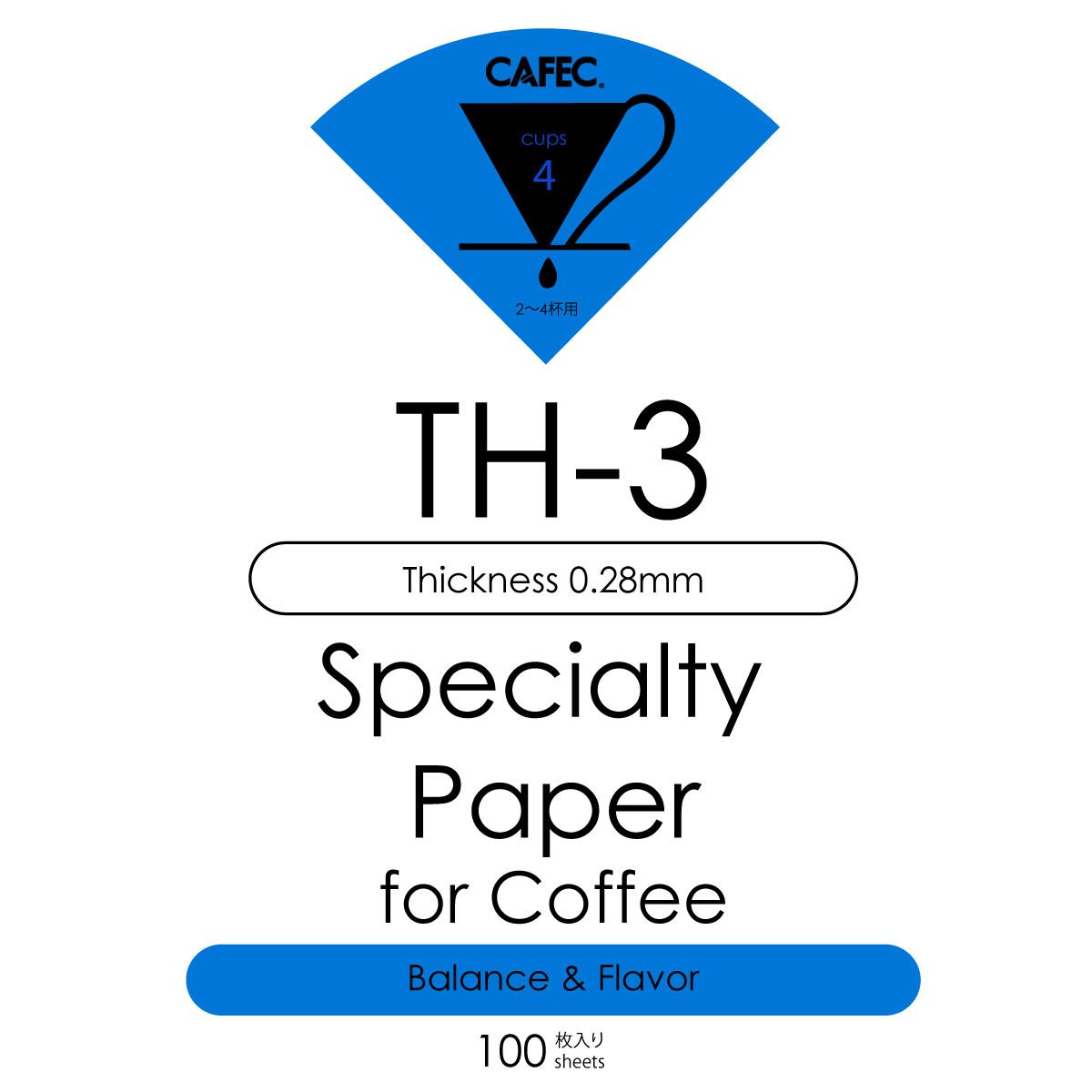 Cafec TH-3 Filtre Kağıdı-CUP4