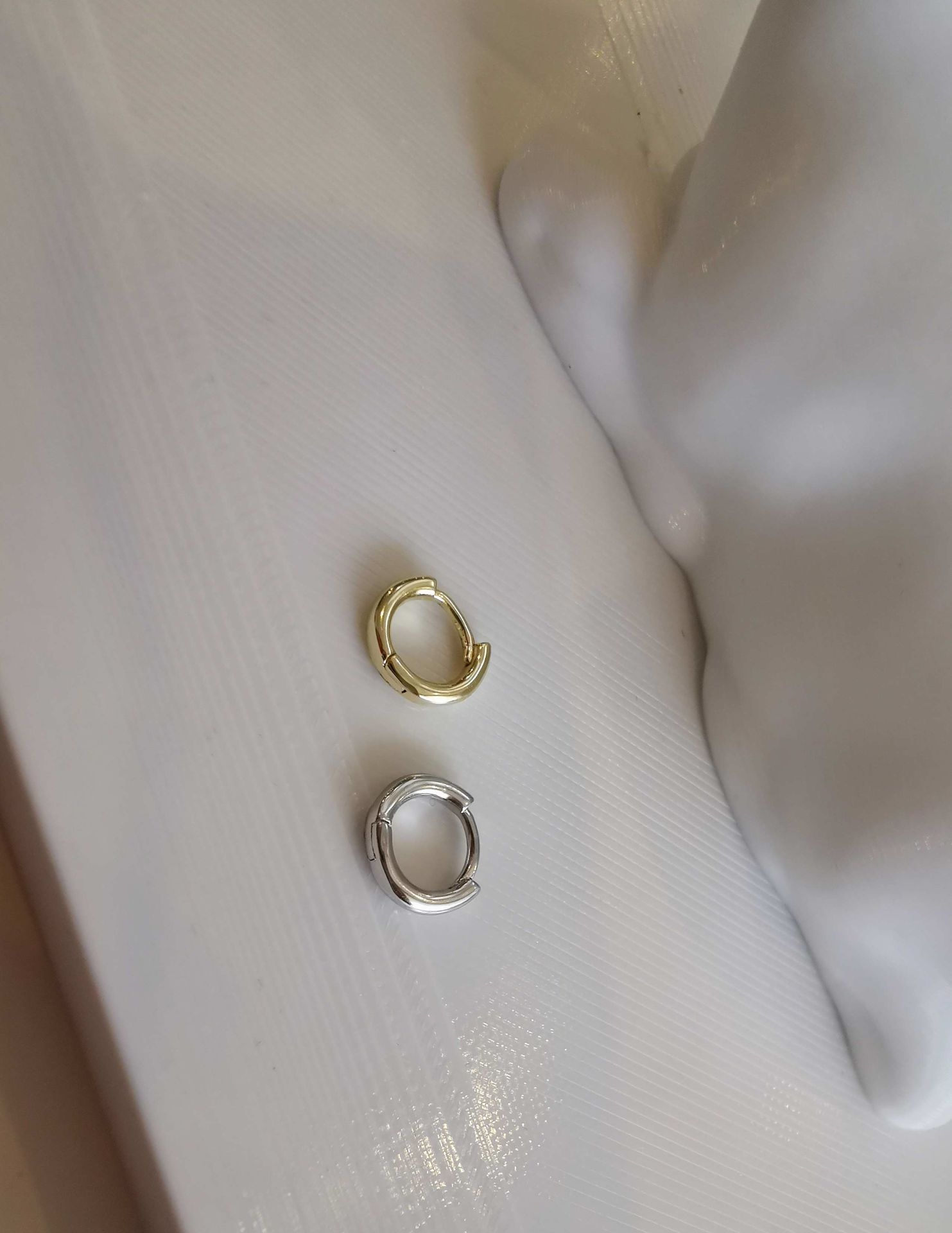 925 Ayar Gümüş Kıkırdak ve Tragus Piercingleri