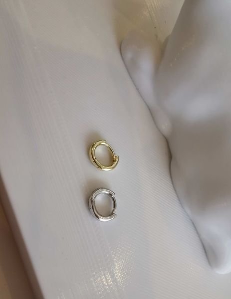 925 Ayar Gümüş Kıkırdak ve Tragus Piercingleri