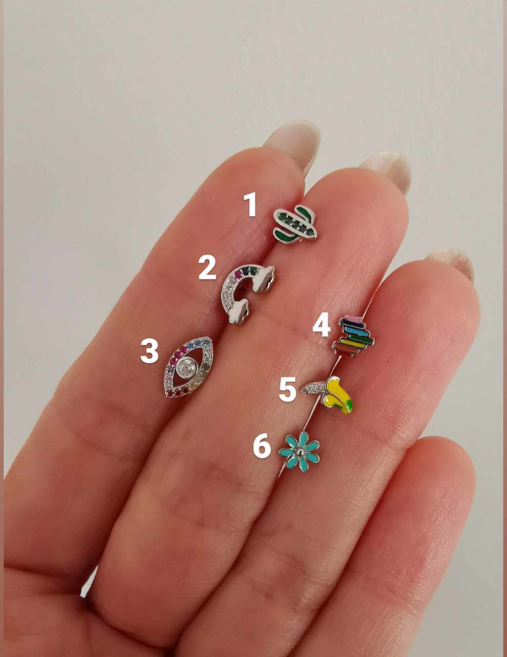 925 Ayar Gümüş Kıkırdak ve Tragus Piercingleri