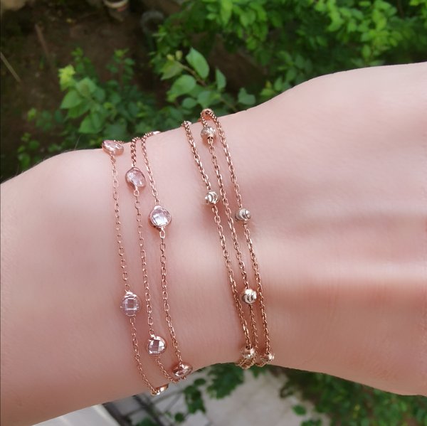 Üçlü Tiffany Bileklik