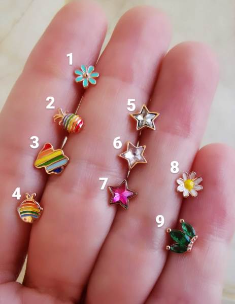 925 Ayar Gümüş Kıkırdak ve Tragus Piercingleri