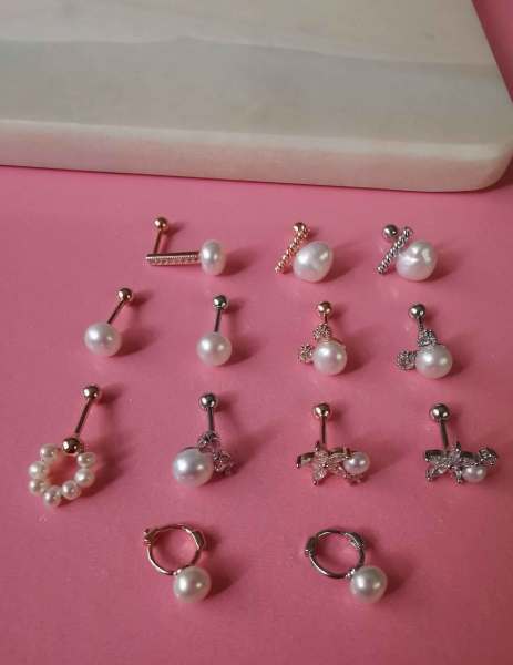 925 Ayar Gümüş Kıkırdak ve Tragus Piercing