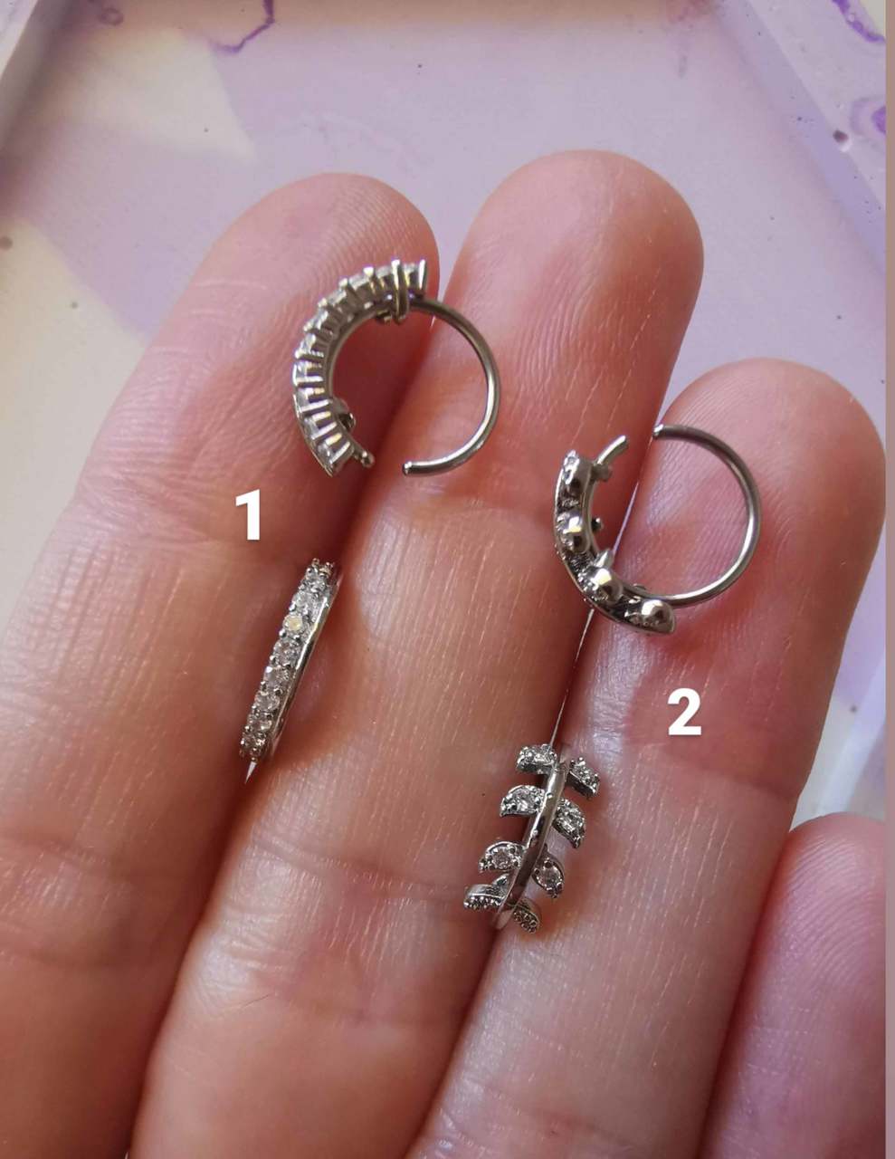 Cerrahi Çelik Kıkırdak Piercingleri