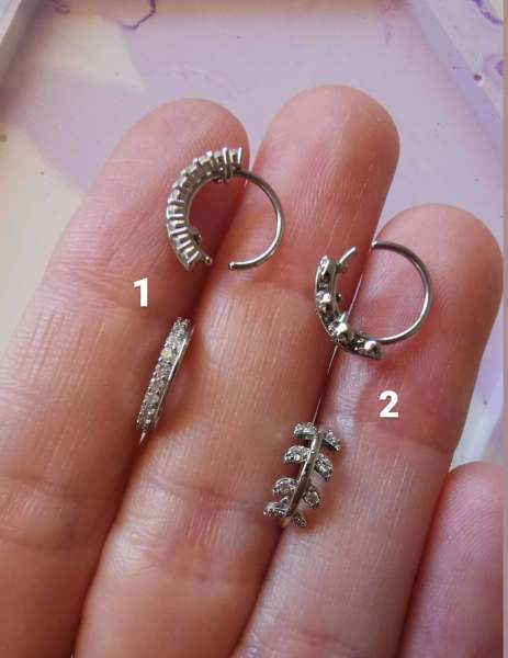 Cerrahi Çelik Kıkırdak Piercingleri