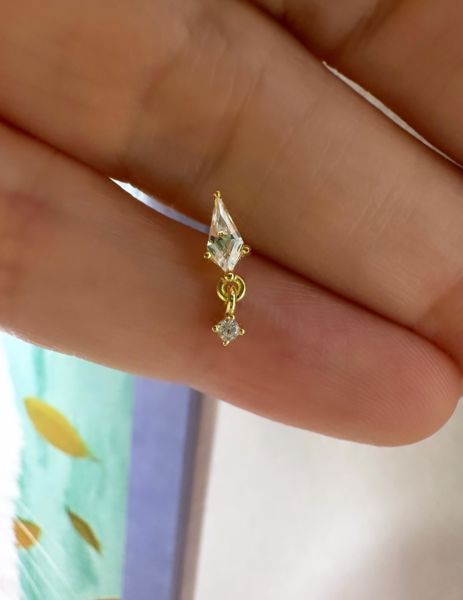 925 Ayar Gümüş Kıkırdak ve Tragus Piercingleri