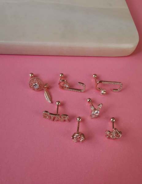 925 Ayar Gümüş Kıkırdak ve Tragus Piercingleri