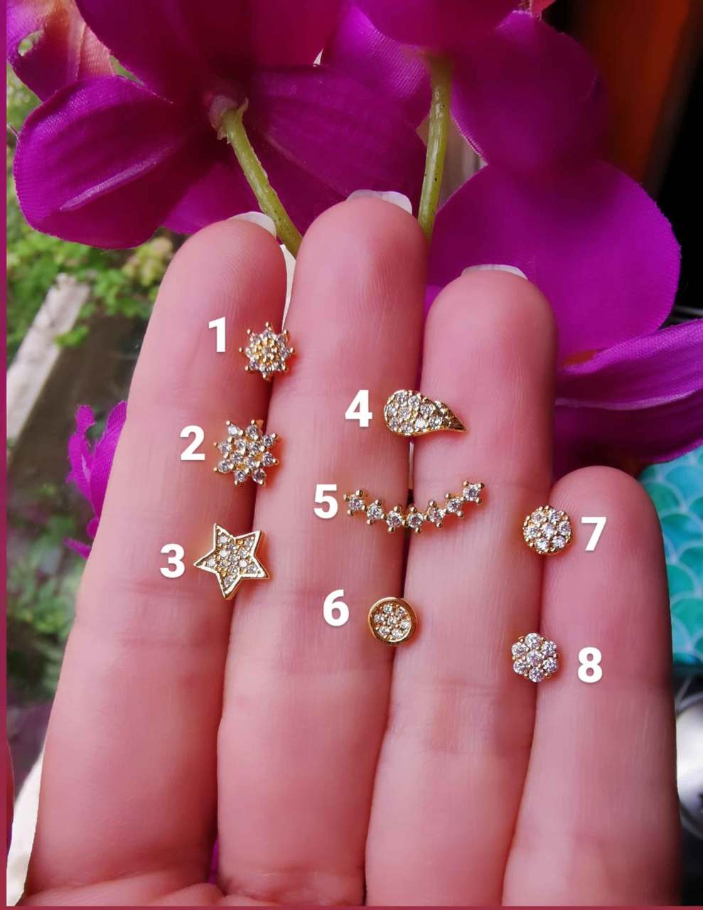 Cerrahi Çelik Kıkırdak ve Tragus Piercingleri