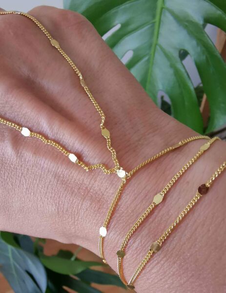 Üç Dolamalı Zincir Şahmeran Gold